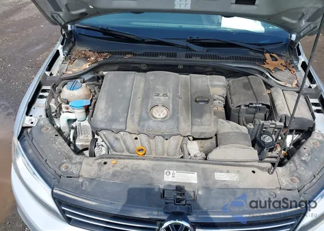 2013 Volkswagen Jetta 2.5L Se из США, поврежденный, VIN 3VWDP7AJ6DM374285